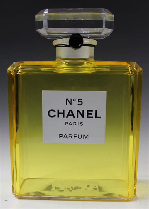 chanel display bottle.